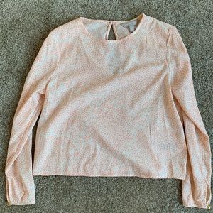 Banana Republic long sleeve work blouse